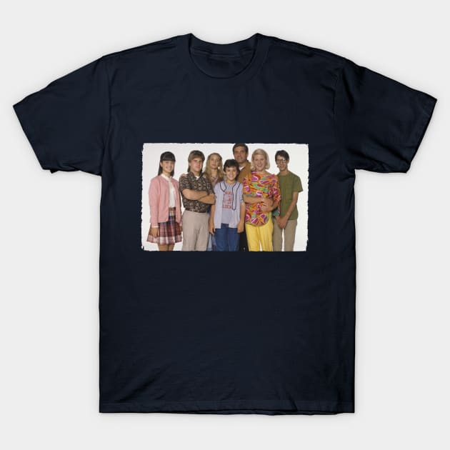 Retro The Wonder Years Cast T-Shirt by Rebus28